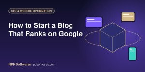 How to Start a Blog That Ranks on Google
