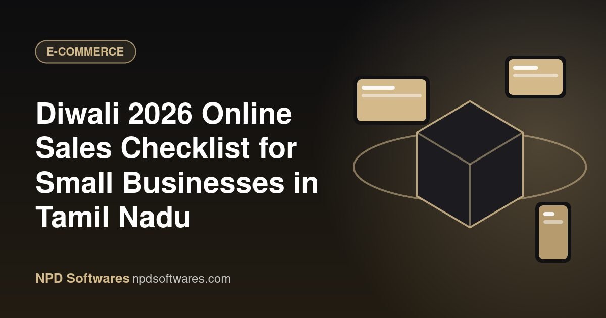 Diwali 2026 online sales checklist