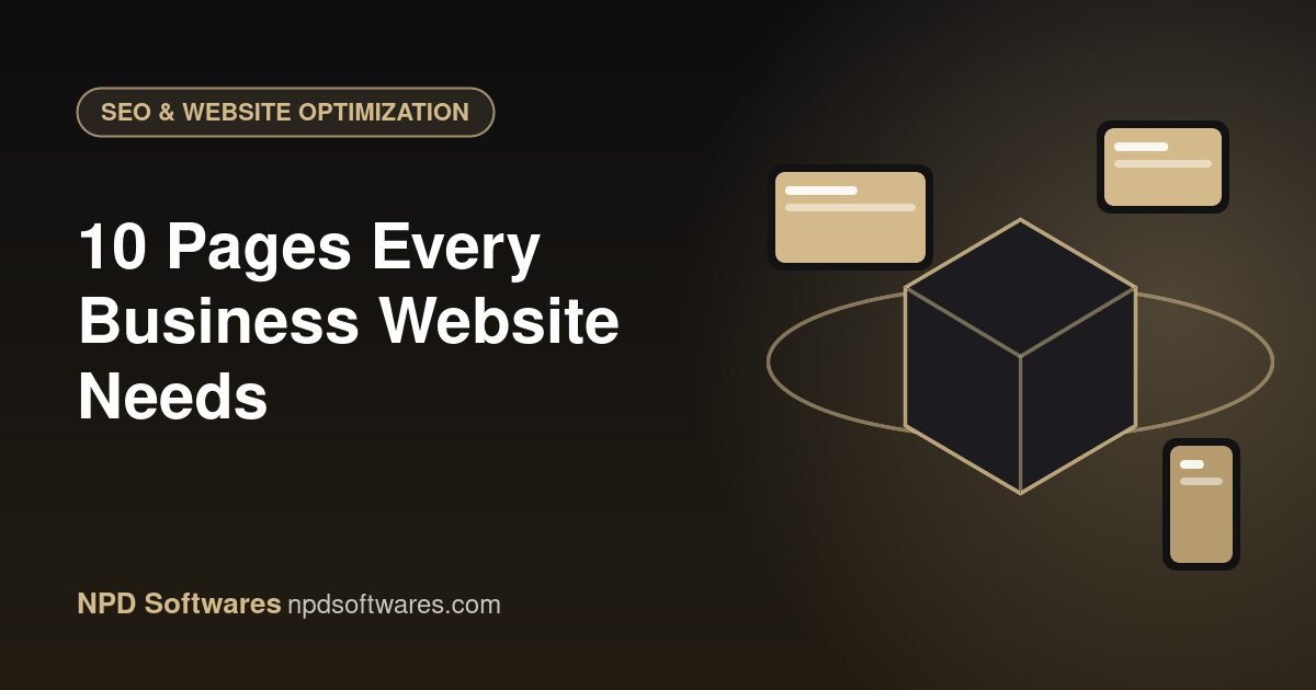 10 Pages Every Business Website Needs