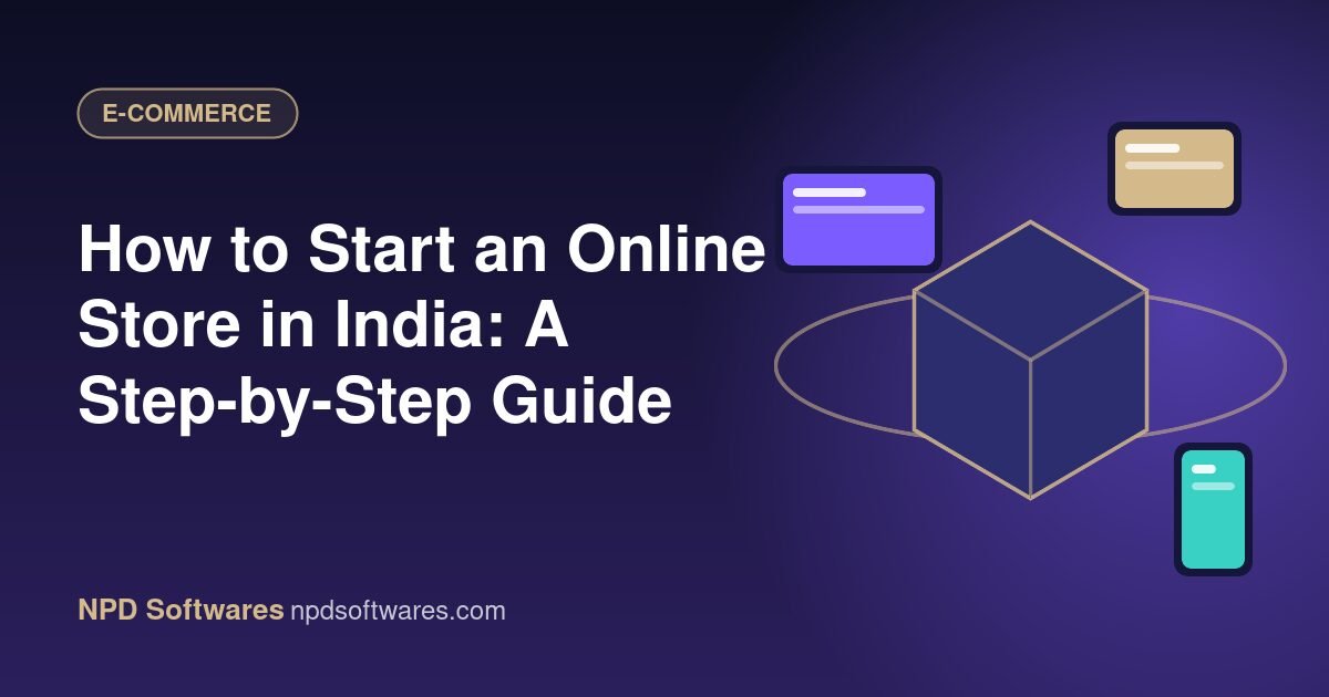 How to start an online store in India