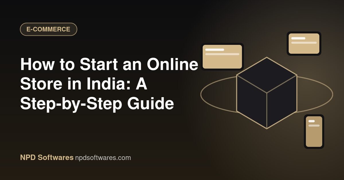 How to start an online store in India